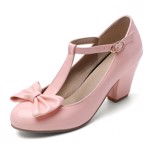 Mary Jane sko: Priscilla - lyserød